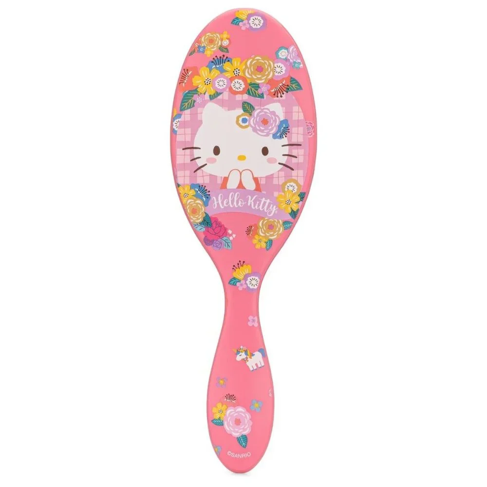 Hello‎ Kitty Sanrio x Wet Brush Original Detangler (Floral) SOLD OUT NEW IN BOX - Picture 2 of 10